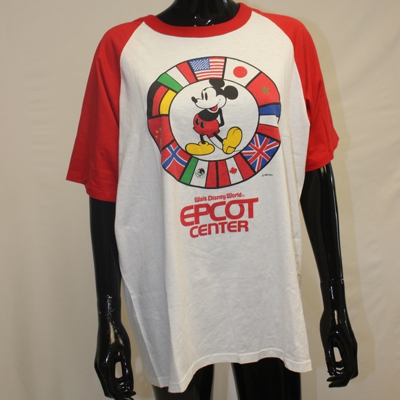 Vintage 8s Disney Epcot Shirt 